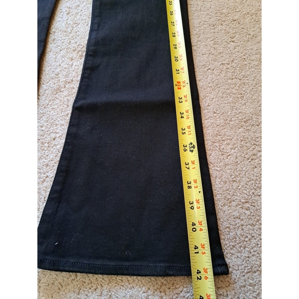 Rock & Republic Women's Black Cotton Kendra Curvy Bootcut Denim Jeans Pants Sz 6 - Picture 12 of 16